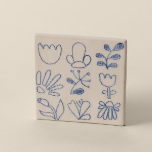 Blue Flowers by Cosmic Latte